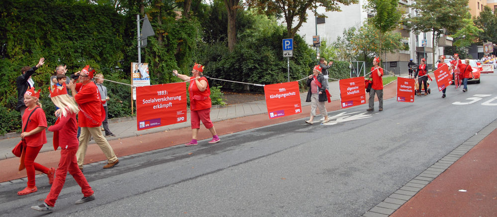 Die SPD Martinsviertel und Johannesviertel auf der Martins-Kerb